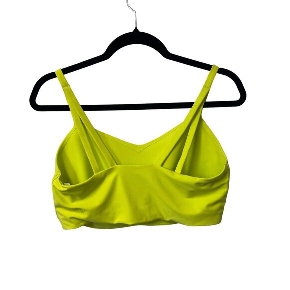 ALL IN MOTION BRA LIGHT SUPPORT EVERYDAY SOFT STRAPPY WOMEN'S LIME GREEN NWT - Picture 2 of 9